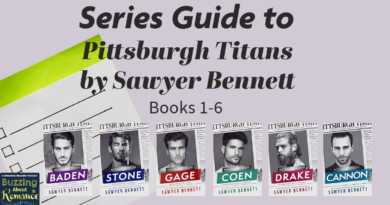 Series Guide to Pittsburgh Titans by Sawyer Bennett