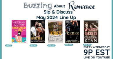 May Book Lineup for Sip and Discuss!