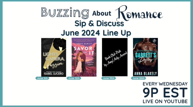 June Sip and Discuss Line Up