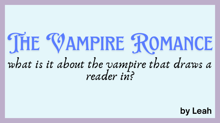 vampire romance header