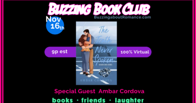 Buzzing Book Club- November 2024 Pick