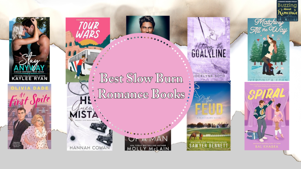 The Best Slow Burn Romance Books - Bookcase and Coffee