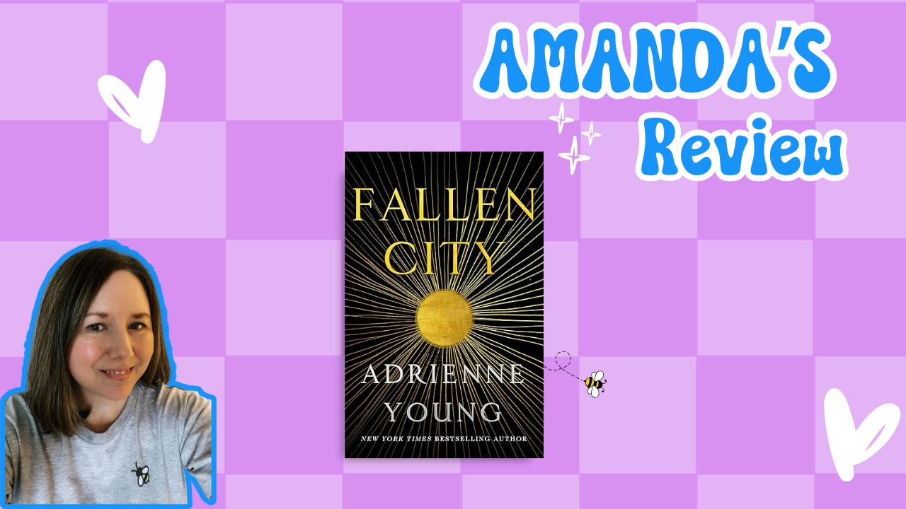 Fallen City by Adrienne Young Bookcase and Coffee