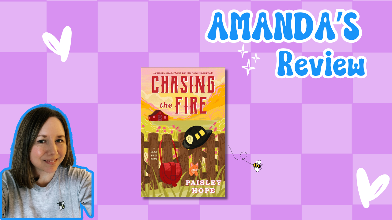 Chasing the Fire by Paisley Hope - Bookcase and Coffee